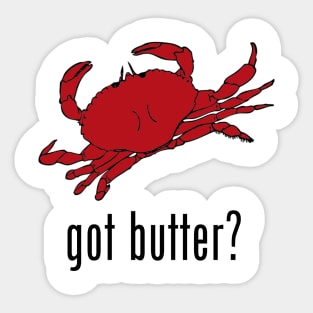 got butter? Sticker